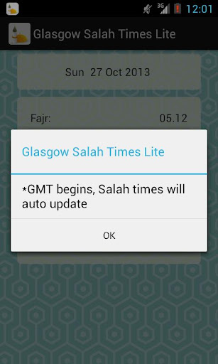 Glasgow Salah Times Lite Screen 2