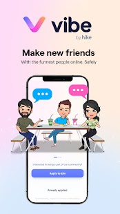 Vibe: Make new friends safely over fun activities Screenshot