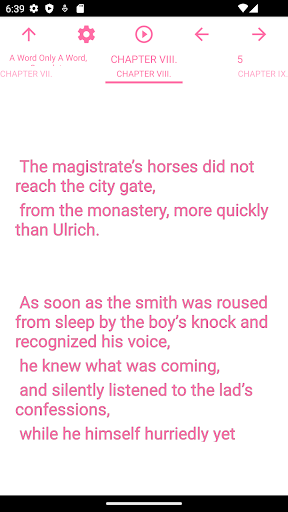 Android application Book: A Word Only A Word screenshort