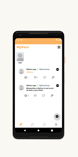 MyFace Screen 3