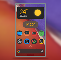 Lumos Dark - Round Icon Pack