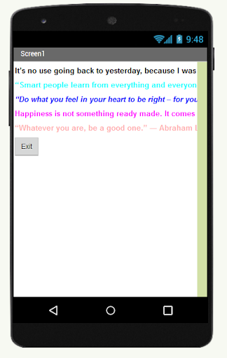 Motivational Quote Screen 2