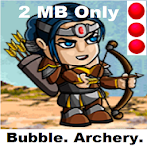 bubble. archery.