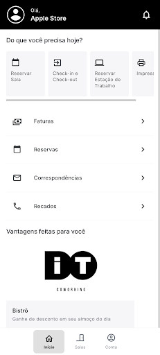 Android application DO IT Coworking screenshort