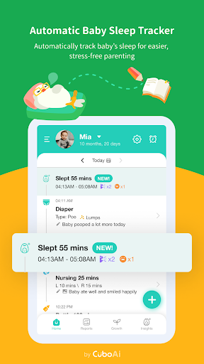 Screenshot of Baby Tracker & Diary - CuboAi