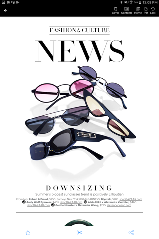 Harpers BAZAAR Magazine US Screen 2