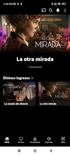 Android application Spot screenshort