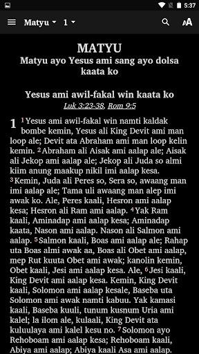 Tifal - Bible Screen 3