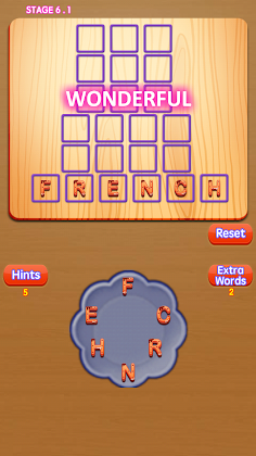 Word Connect Puzzle Cookie - Screenshot 1