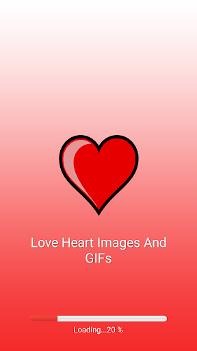 Android application Love Heart Images And GIFs screenshort
