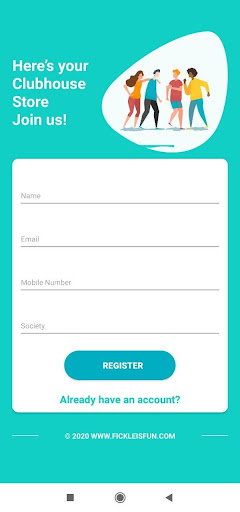 Android application Fickleisfun Online Shopping Ap screenshort