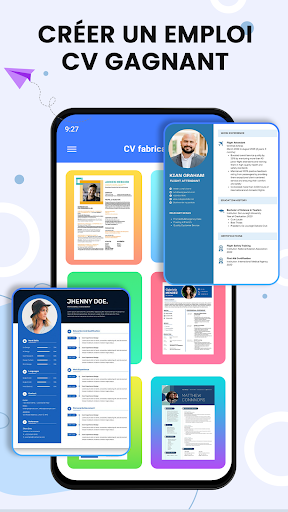 Android application CV Designer- CV Maker App screenshort