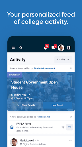 MyUSU Screen 2