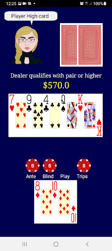 Android application Casino Poker and Blackjack screenshort