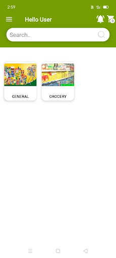 MAS ONLINE STORE Screen 2