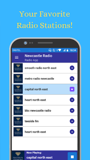 Newcastle Radio Stations England Radio British UK
