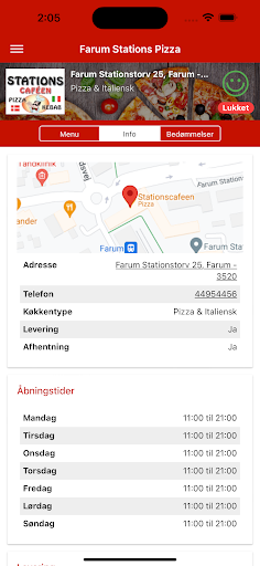 Farum Stations Pizza Screen 2