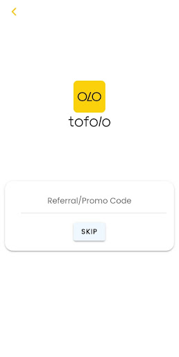Android application tofolo: Real-time Negotiation screenshort