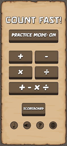 Android application Count Fast! screenshort
