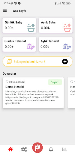 Android application Pyro Netsis Mobil screenshort