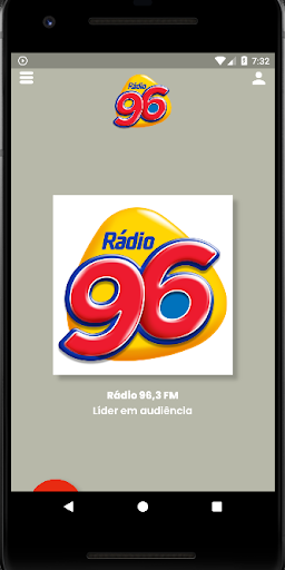 Android application Rádio 96,3 FM screenshort