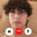 Cover Image of Télécharger Kim Taehyung Fake Video Call  APK
