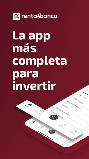 Android application Renta 4 Banco screenshort