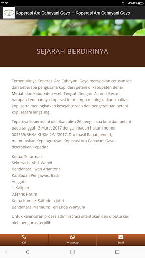 ACG GAYO - Koperasi Ara Cahaya