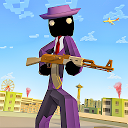 Stickman Mafia Theft Gangster Blocky City 1.4 APK Herunterladen