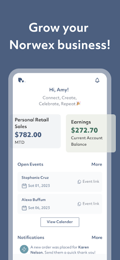 Screenshot of Nori: Norwex Consultant App