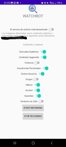 Watchbot Screen 2