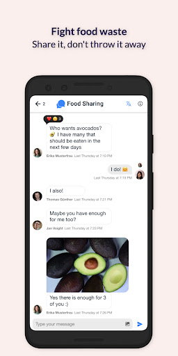 Connected Living Messenger Screen 3