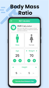 BMI BMR & Body Fat Calculator – Apps on Google Play