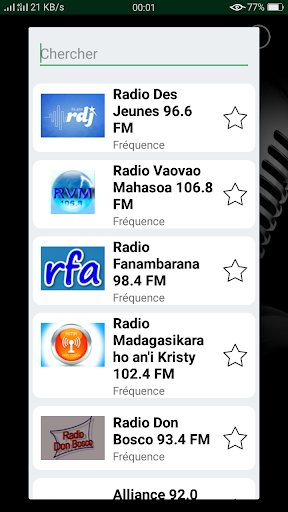 Android application Radio Madagascar screenshort