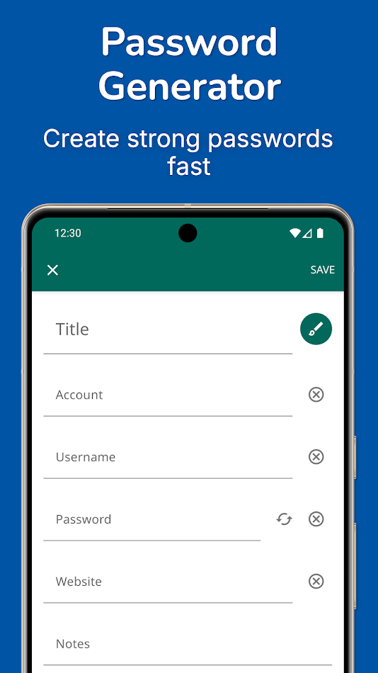 #6. My Passwords Manager (Android) De: Erkan Molla