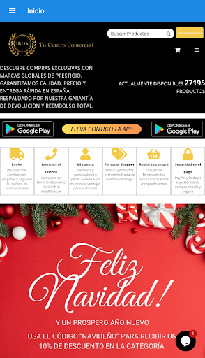 Android application IKOX Tu Centro Comercial screenshort