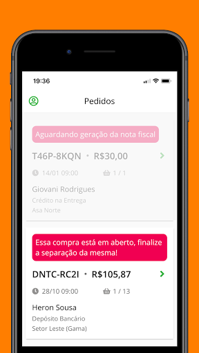 Instabuy Lojista Screenshot 1 - AppWisp.com
