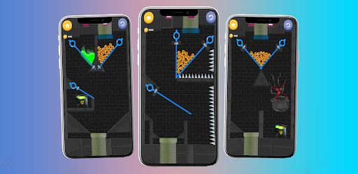 Android application Pull The Pin: remove puzzle 3D screenshort