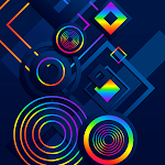 Cover Image of Unduh Rainbow Shape - Wallpaper  APK