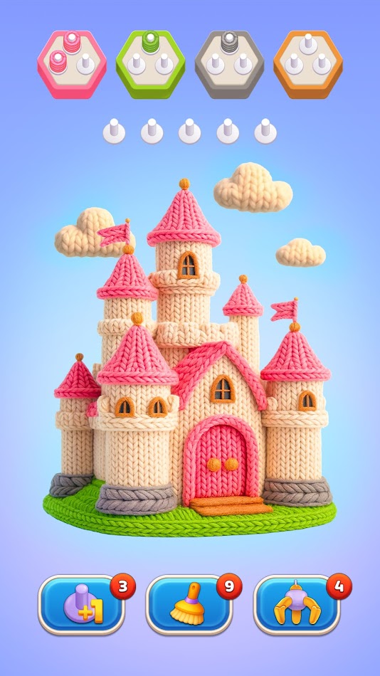 #1. Wool Fever: Unravel Yarn 3D (Android) Podle: LIHUHU PUBLISHING PTE. LTD.