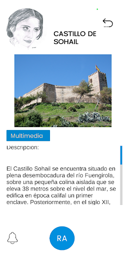Android application Fuengirola +HISTORIA screenshort