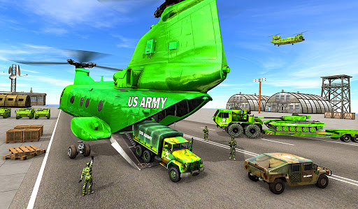 US Army Games: 3D Truck Games screenshot 7