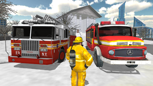 Fire Truck Rescue Simulator