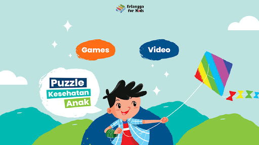 Android application Puzzle Kesehatan Anak screenshort