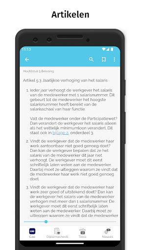 Cao Kinderopvang Screen 2