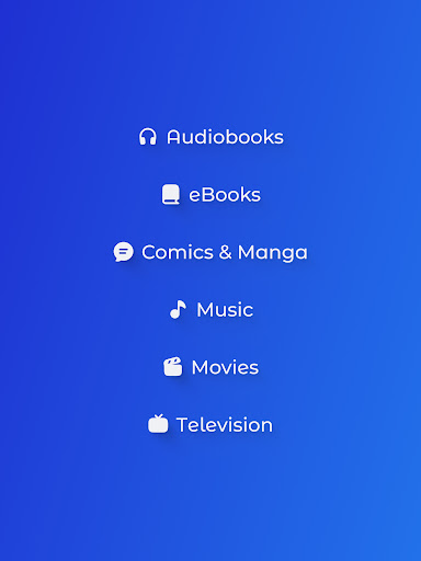 Screenshot of Hoopla Digital