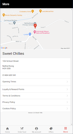 Sweet Chillies Cuisine Screen 3