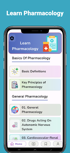 Android application Learn Pharmacology [PRO] screenshort
