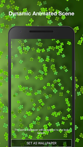 Clover Live Wallpaper Screen 2