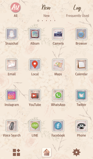 Dried Flowers Watercolor Theme Screen 3
